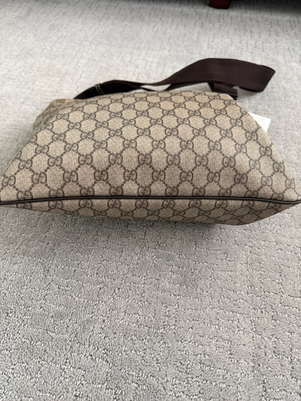 Gucci Beige/Brown GG Canvas Messenger Bag - Picture 11 of 11